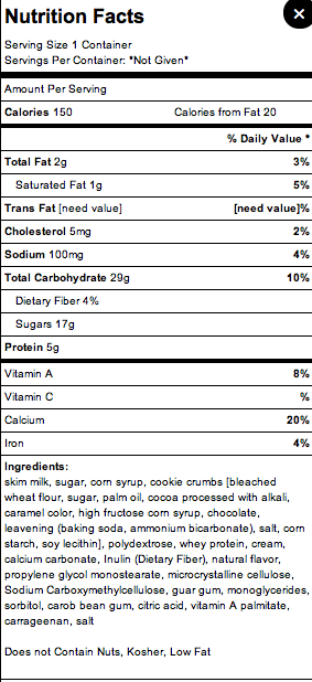 skinny-cow-datos-nutricionales