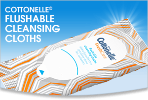 Muestras Gratis de Cottonelle Flushable Cleansing Cloth