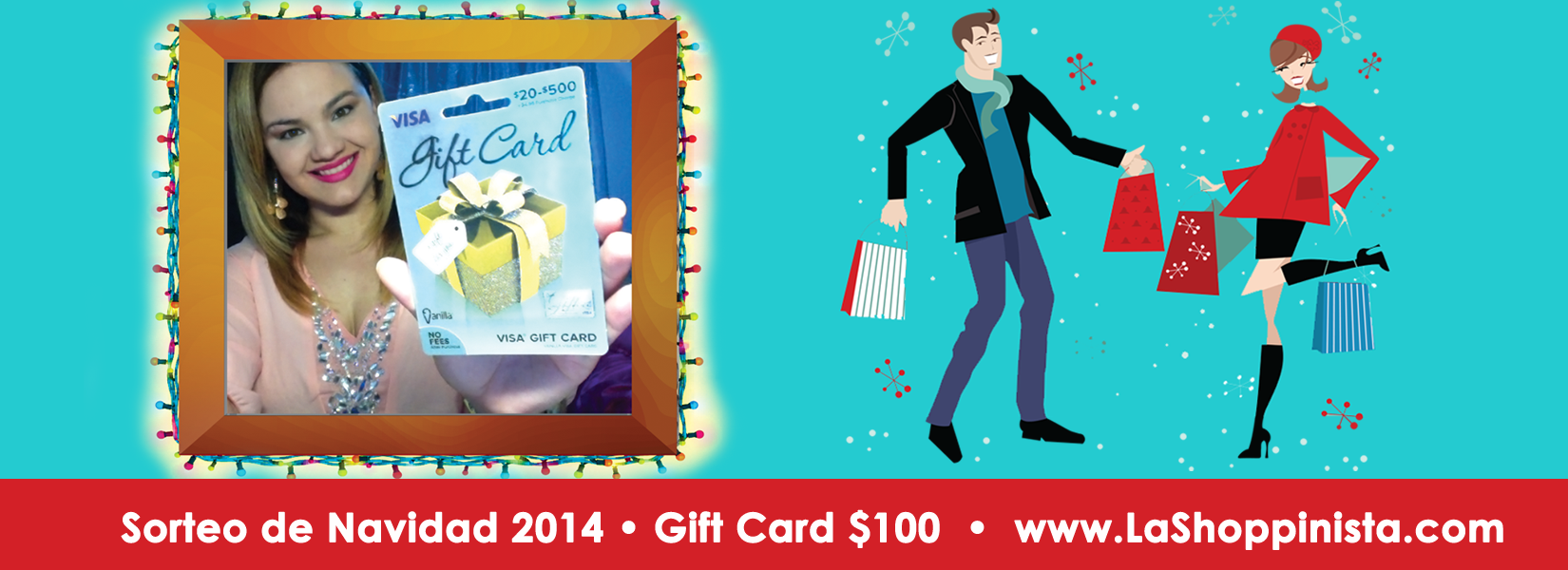 Sorteo Internacional de Navidad 2014- Gift Card $100