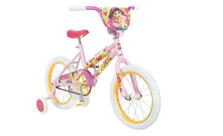 16” Girl’s Dora Loves Puppy Sidewalk Bike