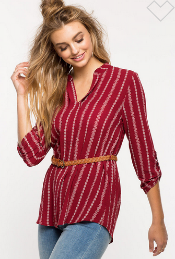 Sherry Belted Tunic
