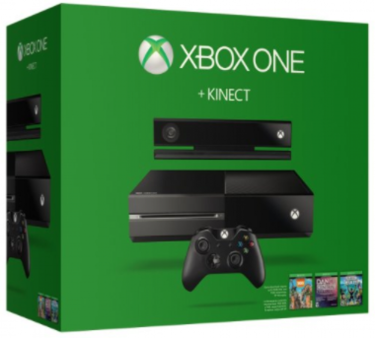 Xbox One 500GB Console with Kinect Bundle (Includes Chat Headset)