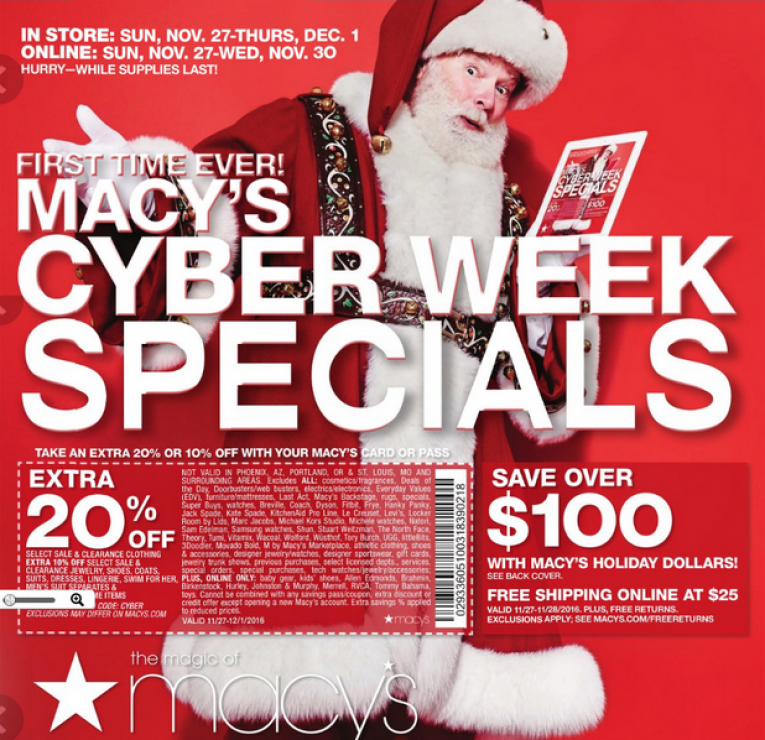 Macys cyber deals monday specials