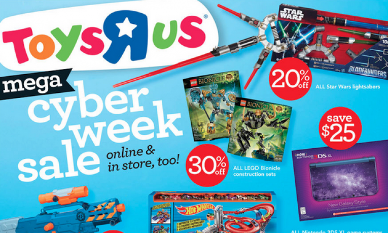 Toys R’ Us Cyber Monday Deals & Ad 2016