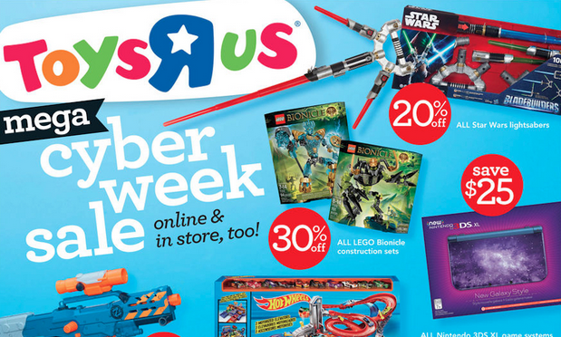 Toys R’ Us Cyber Monday Deals & Ad 2016