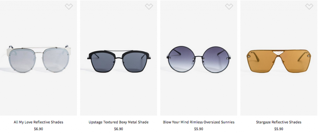 Gafas-Sunglasses $10 or Less - la shoppinista