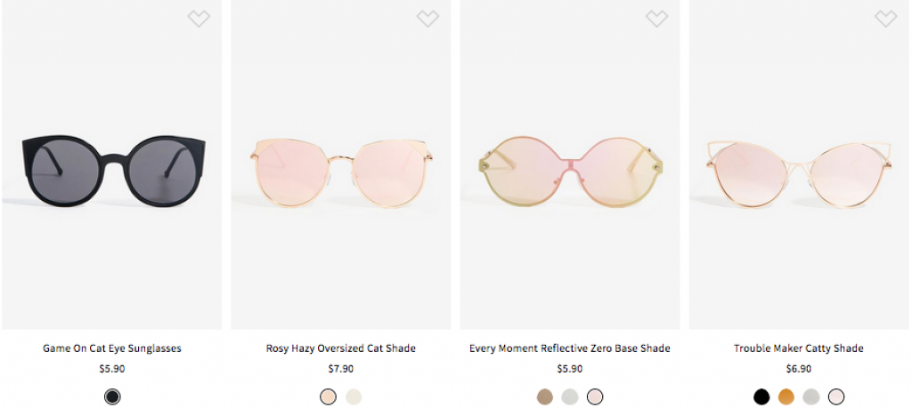 Gafas-Sunglasses $10 or Less - la shoppinista