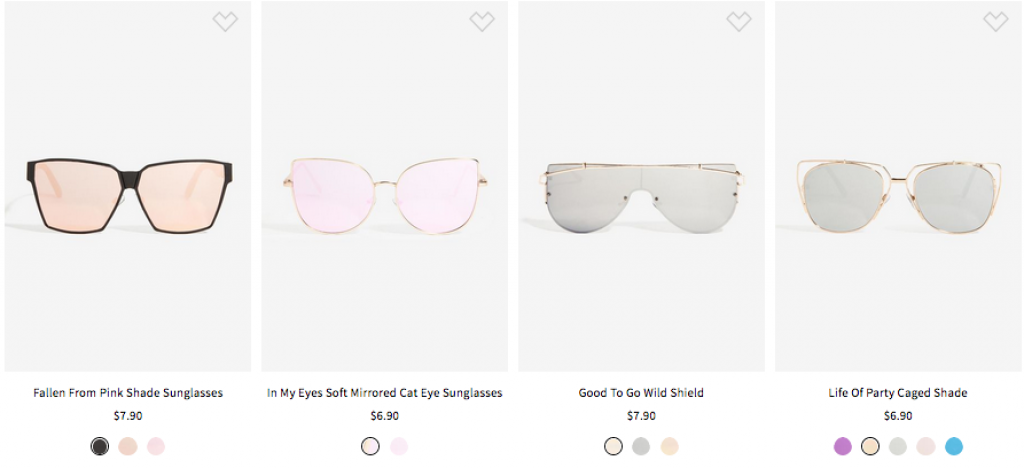 Gafas-Sunglasses $10 or Less - la shoppinistaGafas-Sunglasses $10 or Less - la shoppinista