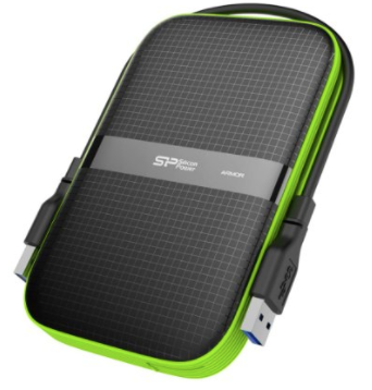 Silicon Power 1TB Rugged Armor A60 Shockproof / Water-Resistant 2.5-Inch USB 3.0 Portable External Hard Drive (Memoria Externa)