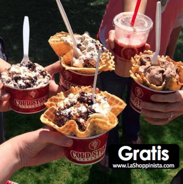 Mantecado Gratis en Tu Cumpleaños, de Cold Stone Creamery