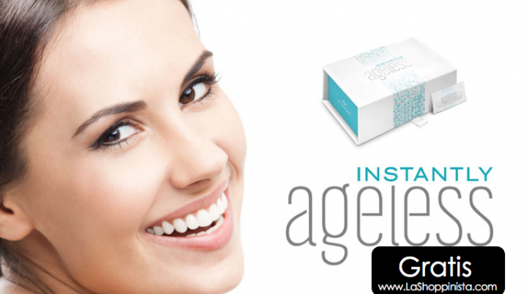 Muestra gratis de crema rejuvenecedora Instantly Ageless