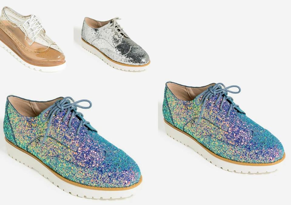 holographic glitter shoes