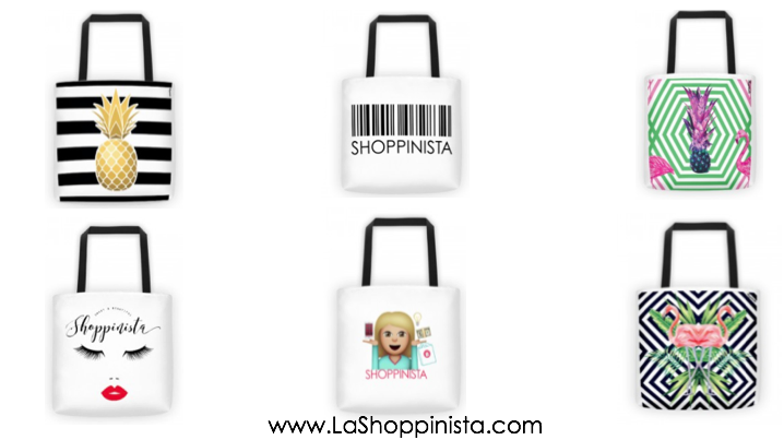 Shoppinista Tote Bags