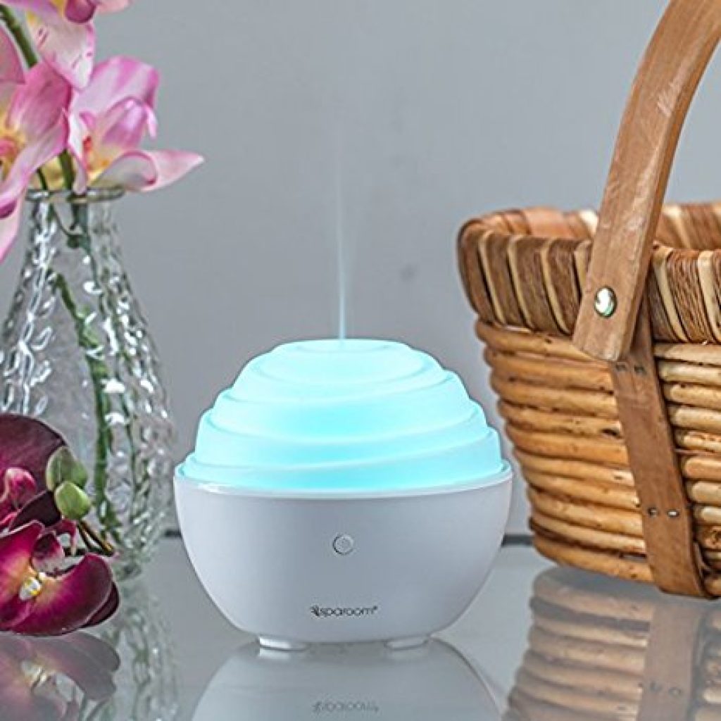 SpaRoom Cupcake Ultrasonic Essential Oil Diffuser and Fragrance Mister