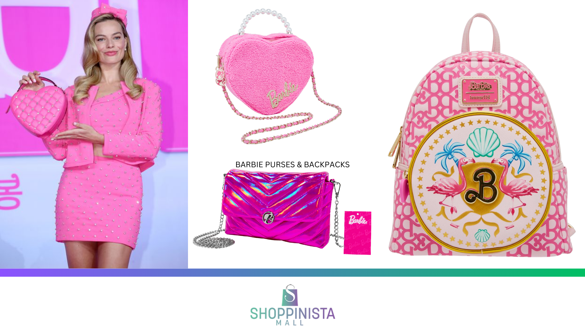 Barbie Diamante Shoulder Bag Pink With Crystals New Sealed - Etsy