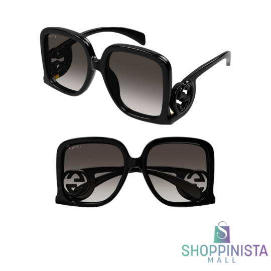 Gucci Sunglasses for Women • GG1326S Black/Grey Shaded 58/19/140